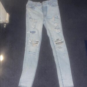 AMIRI Light Blue Denim Jeans Size: 34 (AUTHENTIC!)